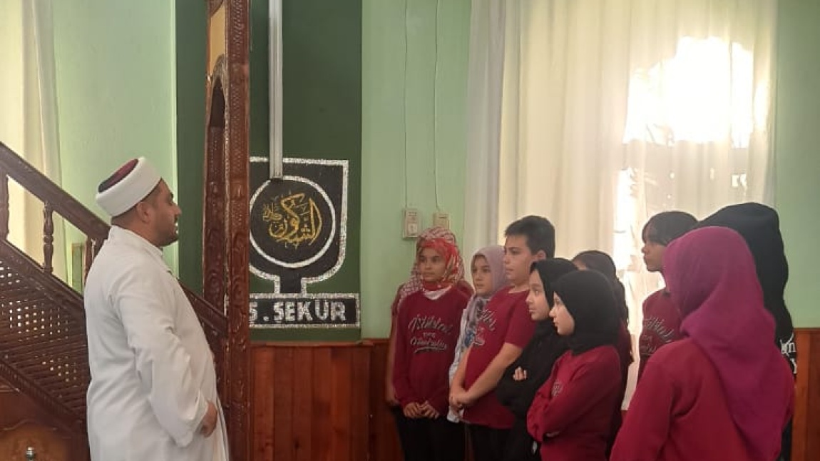 Okulumuz ÇEDES Programı Cami Ziyareti